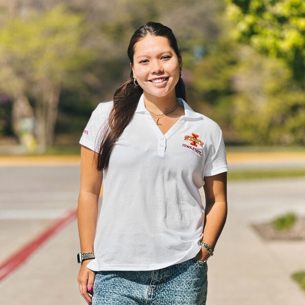 Authentic Brand Women's I-State White Polo